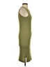 Nine West Solid Green Casual Dress Size XS - photo 4