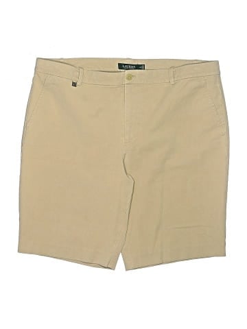 Lauren by Ralph Lauren Khaki Shorts (view 1)