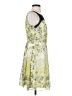 The Limited Floral Yellow Cocktail Dress Size 4 - photo 4