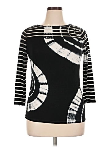 INC International Concepts 3/4 Sleeve T-Shirt (view 1)