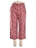 Liz Claiborne Paisley Red Casual Pants Size 14 - photo 1