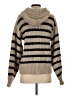 Rebecca Minkoff Stripes Tan Pullover Sweater Size S - photo 2