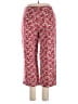Liz Claiborne Paisley Red Casual Pants Size 14 - photo 2