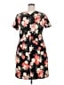 Assorted Brands Floral Black Casual Dress Size XXL (estimated) - photo 2