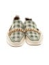 Tory Burch 100% Leather Plaid Ivory Flats Size 8 - photo 2