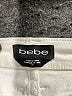 Bebe Animal Print Ivory White Jeggings Size 28 waist - photo 4