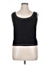 St. John Black Sleeveless Top Size 14 - photo 1