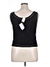 St. John Black Sleeveless Top Size 14 - photo 2