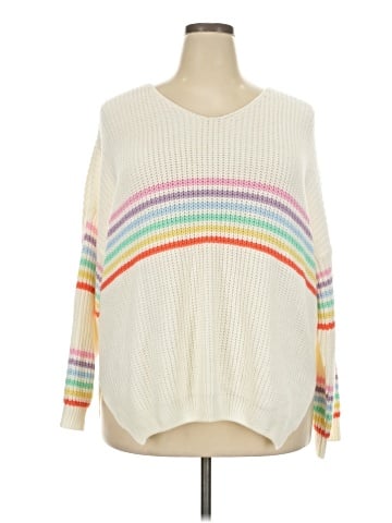 Shein Curve Pullover Sweater (view 1)