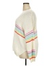 Shein Curve 100% Acrylic Stripes Ivory Pullover Sweater Size 18 Plus (3) - photo 5