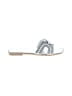 Azalea Wang Silver Sandals Size 7 - photo 1