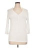IZOD Ivory 3/4 Sleeve T-Shirt Size XL - photo 1