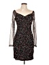 BCBGeneration Stars Black Cocktail Dress Size 12 - photo 1