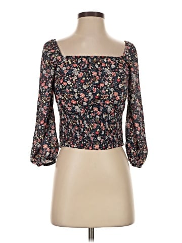 Crave Fame By Almost Famous 3/4 Sleeve Blouse (view 1)