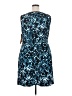 ILE New York Graphic Blue Casual Dress Size 18 - photo 2