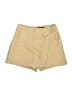 Vero Moda 100% Polyester Solid Tan Skort Size XS - photo 1