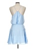 Assorted Brands 100% Polyester Solid Blue Casual Dress Size L - photo 2