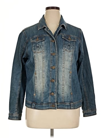 Christopher & Banks Denim Jacket (view 1)