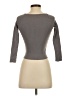 Shein Gray 3/4 Sleeve Top Size S - photo 2