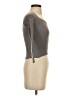 Shein Gray 3/4 Sleeve Top Size S - photo 4