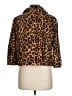 Halogen Animal Print Brown Blazer Size L - photo 2