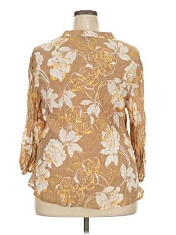 Mlle Gabrielle 3/4 Sleeve Blouse (view 2)