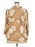 Mlle Gabrielle Gold 3/4 Sleeve Blouse Size 2X - photo 2