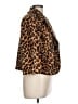 Halogen Animal Print Brown Blazer Size L - photo 4