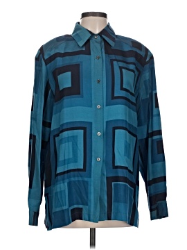 Doncaster Collection Long Sleeve Silk Top
