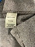 SOHO Apparel Ltd 100% Polyester Chevron-herringbone Gray Casual Pants Size 8 - photo 8