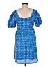 Rhode 100% Cotton Blue Casual Dress Size M - photo 2