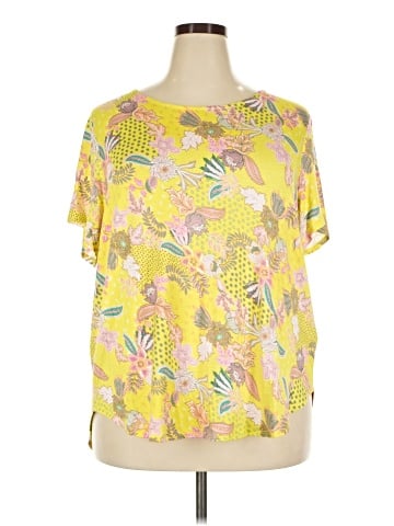 Philosophy Republic Clothing Short Sleeve Blouse (view 1)