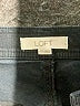 Ann Taylor LOFT 100% Cotton Solid Blue Black Jeans Size 10 - photo 4