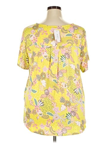 Philosophy Republic Clothing Short Sleeve Blouse (view 2)
