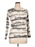 Danskin Gray Long Sleeve Top Size XL - photo 1