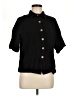 Shein 100% Polyester Black Short Sleeve Blouse Size 8 - 10 - photo 1