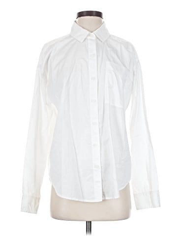 American Eagle Outfitters Long Sleeve Button-Down Shirt (view 1)
