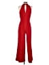 Julia Jordan Solid Red Jumpsuit Size 6 - photo 2