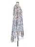 Joie 100% Polyester Print Blue Casual Dress Size XL - photo 4