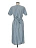 Assorted Brands Solid Blue Casual Dress Size M (estimated) - photo 2