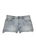 Amuse Society Blue Denim Shorts Size 30 waist - photo 1
