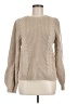 Splendid Chevron-herringbone Tan Pullover Sweater Size M - photo 1