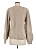 Splendid Chevron-herringbone Tan Pullover Sweater Size M - photo 2
