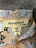 Monteau Silver Sleeveless Blouse Size L - photo 7
