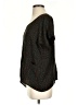 Gemma 100% Silk Black Short Sleeve Silk Top Size XS - photo 5