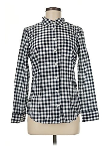 J.Crew Factory Store Long Sleeve Button-Down Shirt (view 1)