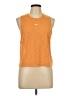 Reebok 100% Polyester Orange Active Tank Size L - photo 1