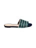 Botkier Stripes Blue Sandals Size 7 1/2 - photo 1