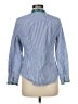 J.Crew 100% Cotton Stripes Blue Long Sleeve Button-Down Shirt Size 8 - photo 2