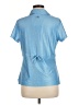 Adidas Solid Blue Short Sleeve Polo Size M - photo 2